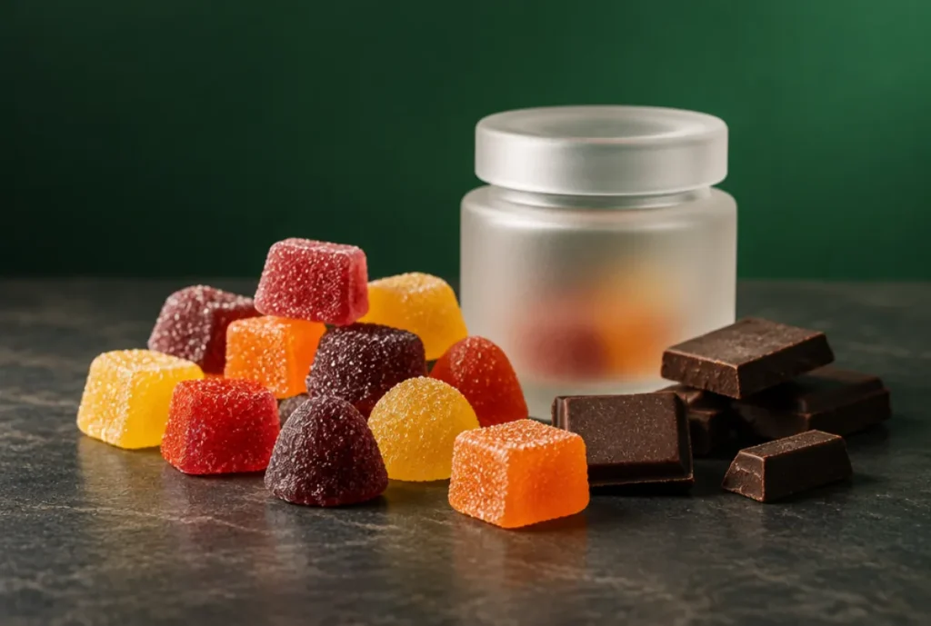 Cannabis edibles, gummies and chocolate at Say High DC